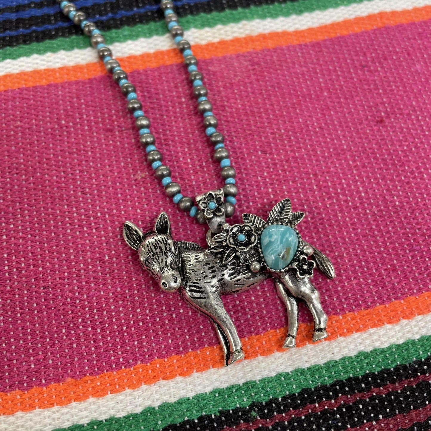 Western Donkey Necklace