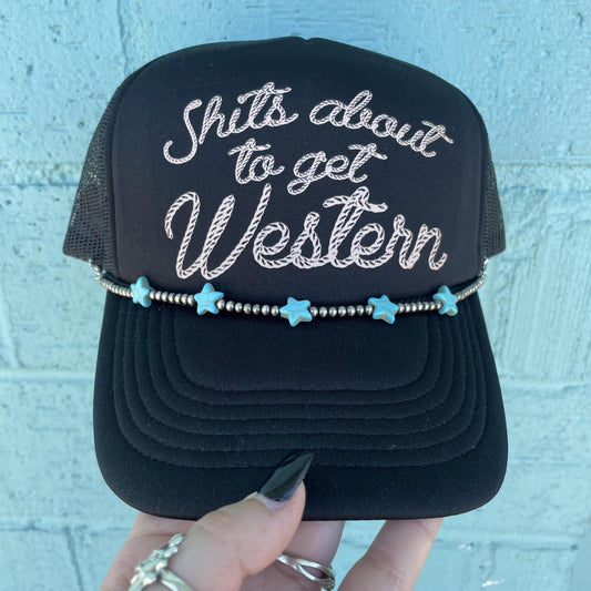 Turquoise Star Hat Chain