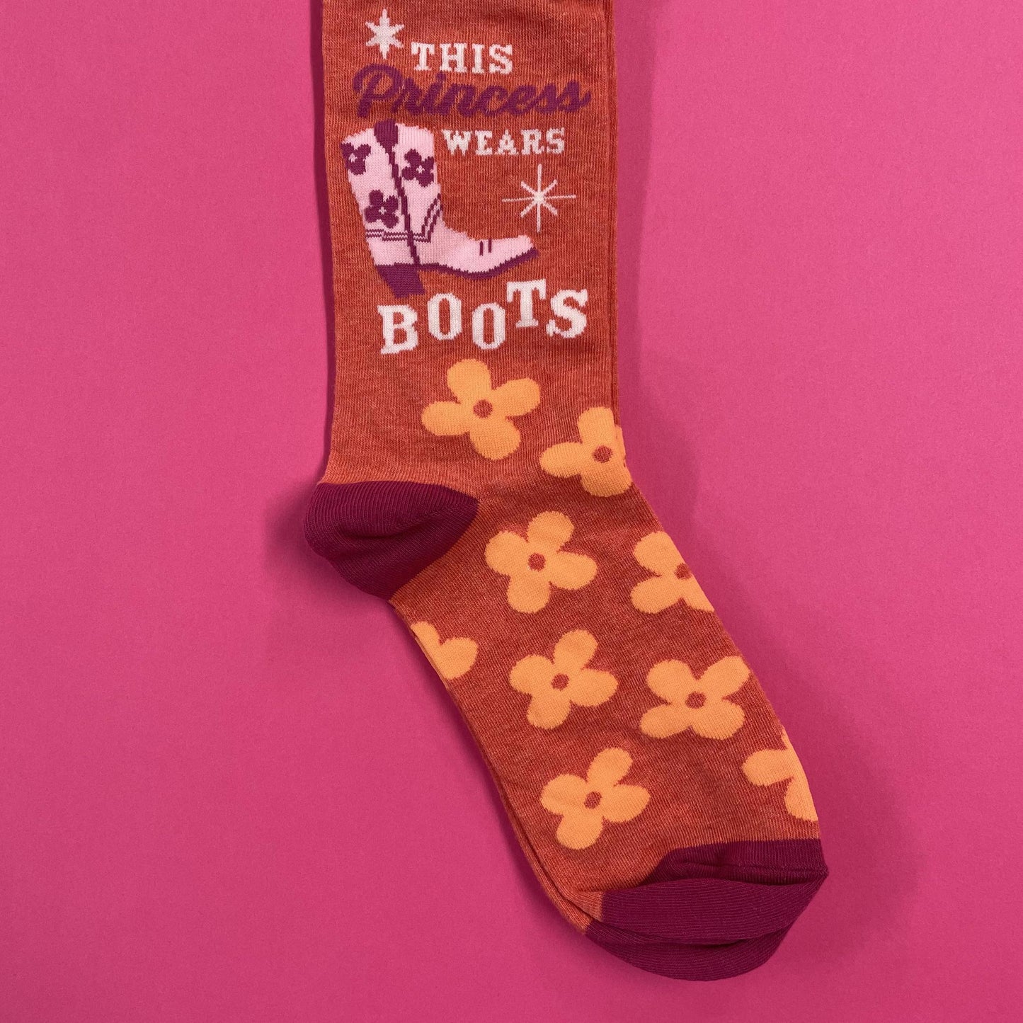 This Princess Wears Boots Socks - Funatic