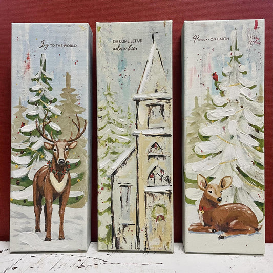 Peaceful Christmas Signs- Glory Haus