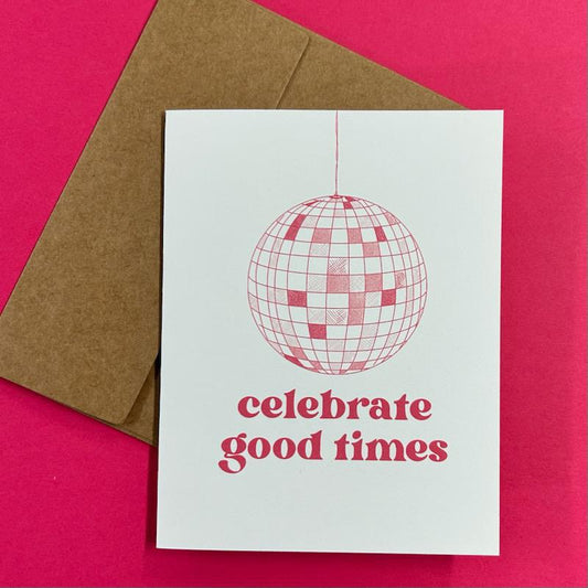 Disco Ball Card- Maddon & Co.