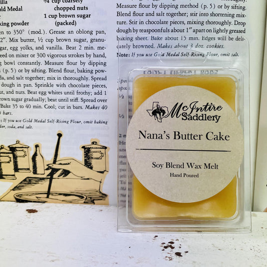 Nana's Butter Cake Wax Melts -McIntire