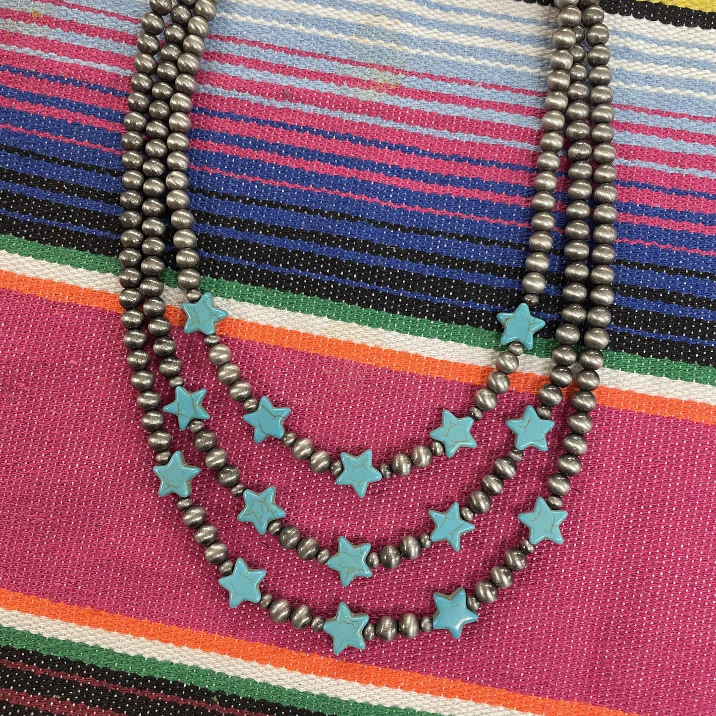 Navajo Pearl Star Set