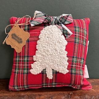 Tree Classic Mini Pillow- Christmas Mud Pie