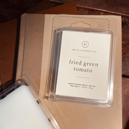 Fried Green Tomato Wax Melt- Hico Candle Co.