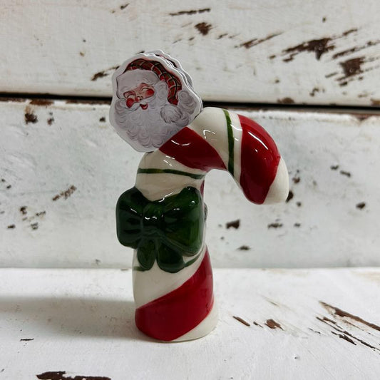 Candy Cane Toothpick Holder- Christmas Mud Pie