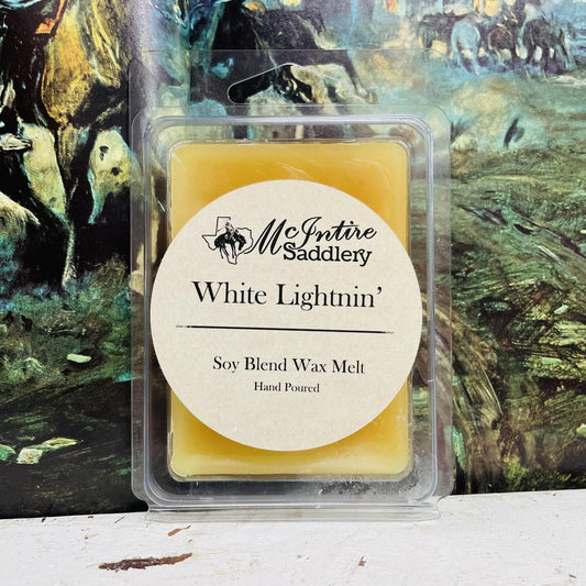 White Lightin Wax Melts -McIntire Saddlery