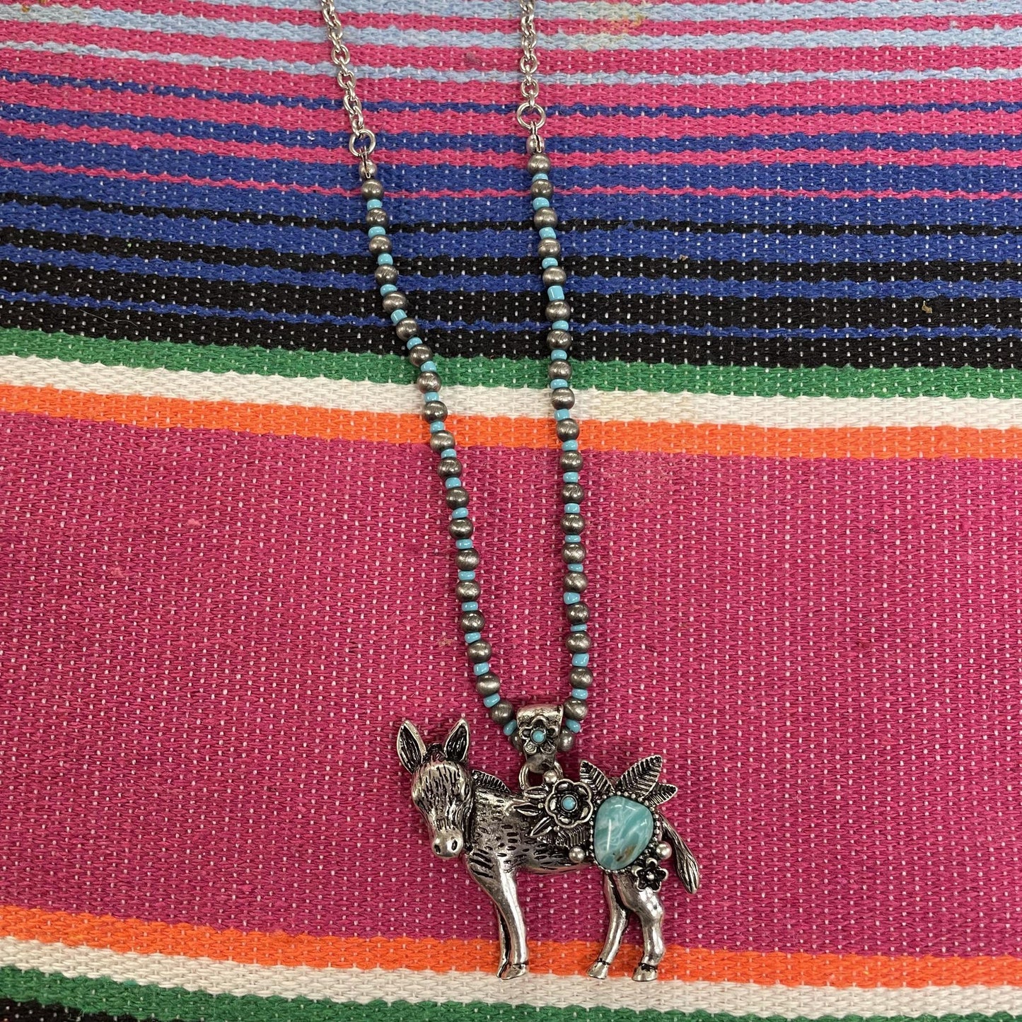 Western Donkey Necklace