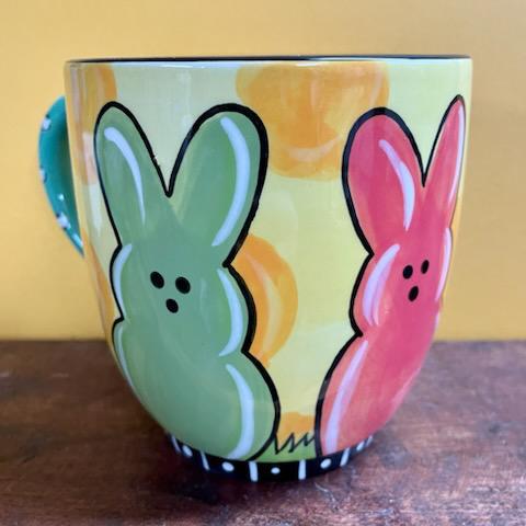 Three Silly Peeps Easter Mug- Easter Glory Haus