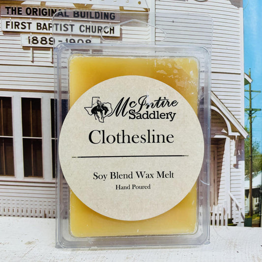 "Clothesline" Wax Melts -McIntire Saddlery