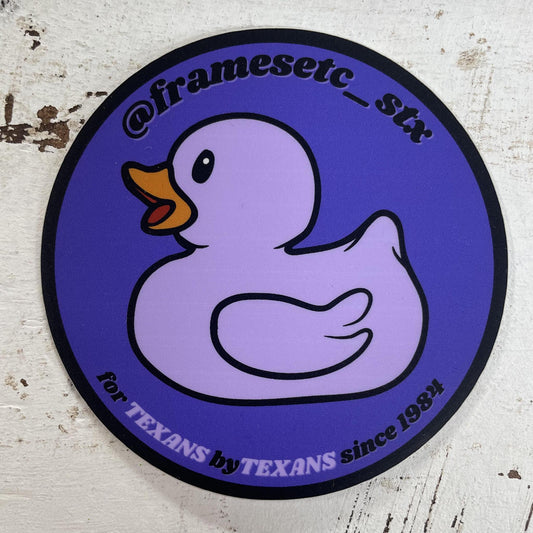 TSU Ducky Sticker