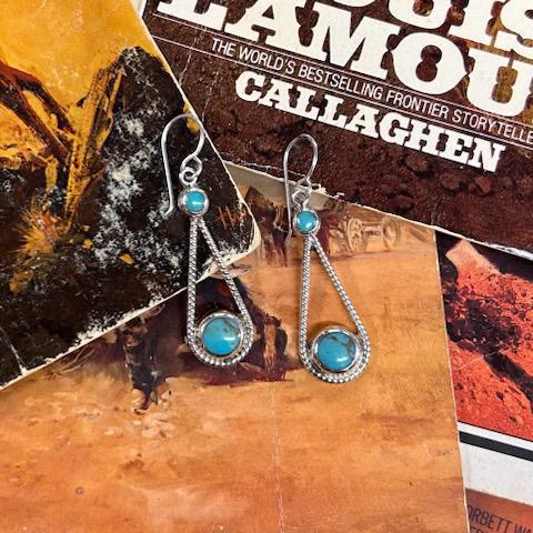 Cable Teardrop Earring- Boho Sol