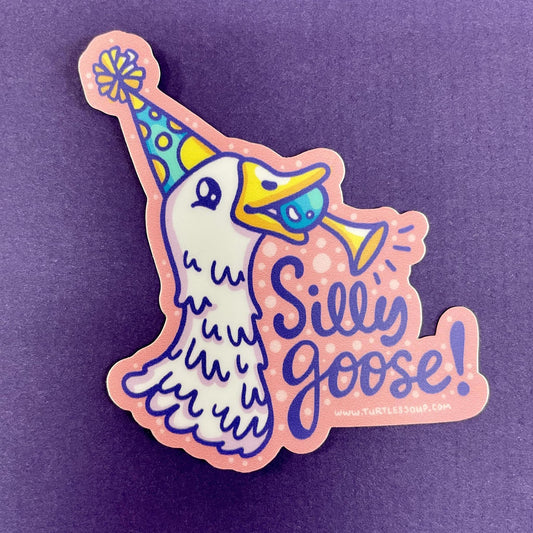 Silly Goose Sticker