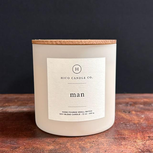 Man Candle- Hico Candle Co.