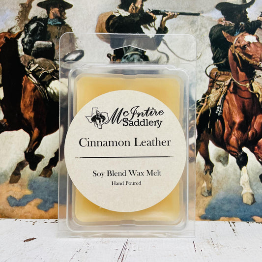 "Cinnamon Leather" Wax Melts