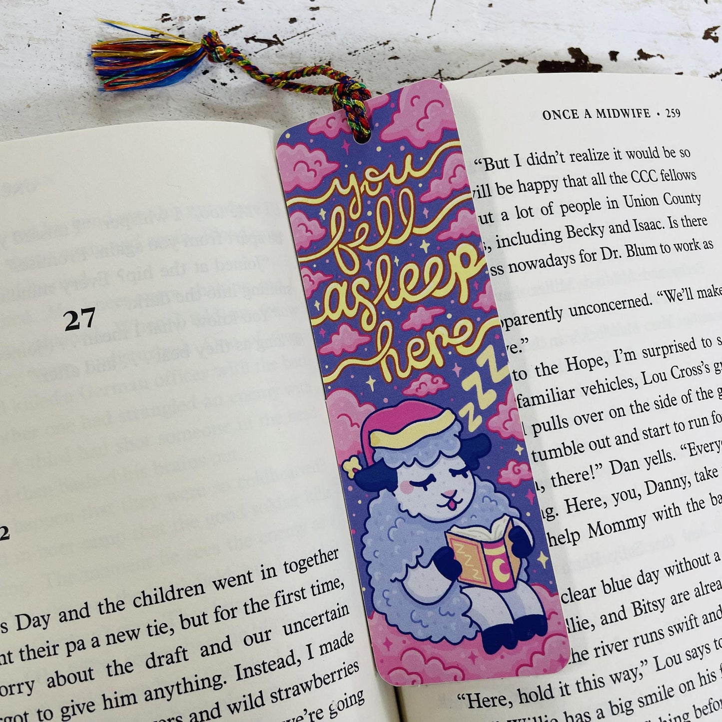 Sheep Bookmark - Turtle Soup