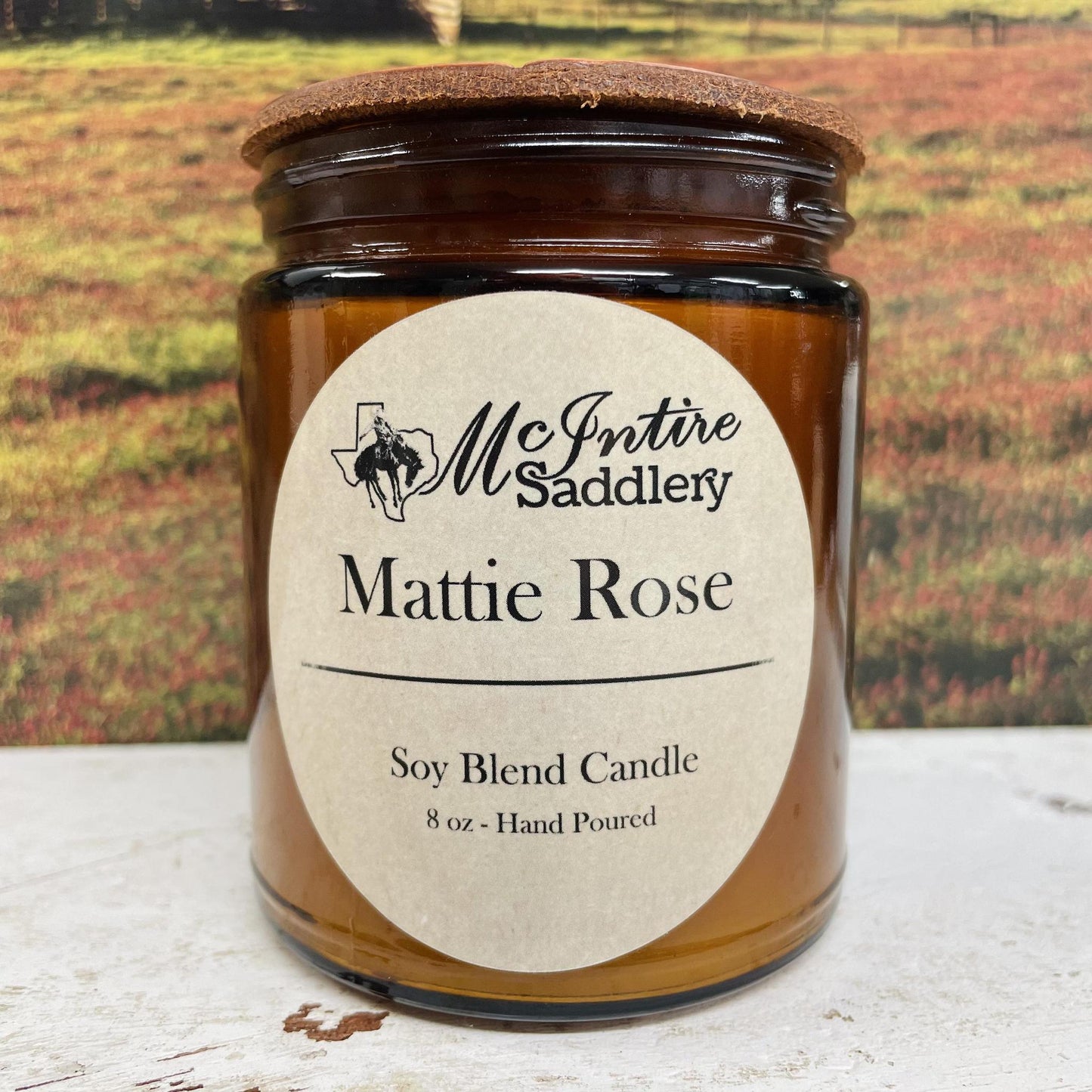 "Mattie Rose" Candle -McIntire