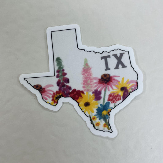 Texas Wildflower Sticker - Big Moods