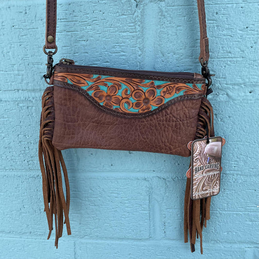 Little Fringe Crossbody- American Darling