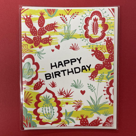 Fiesta Birthday Greeting Card