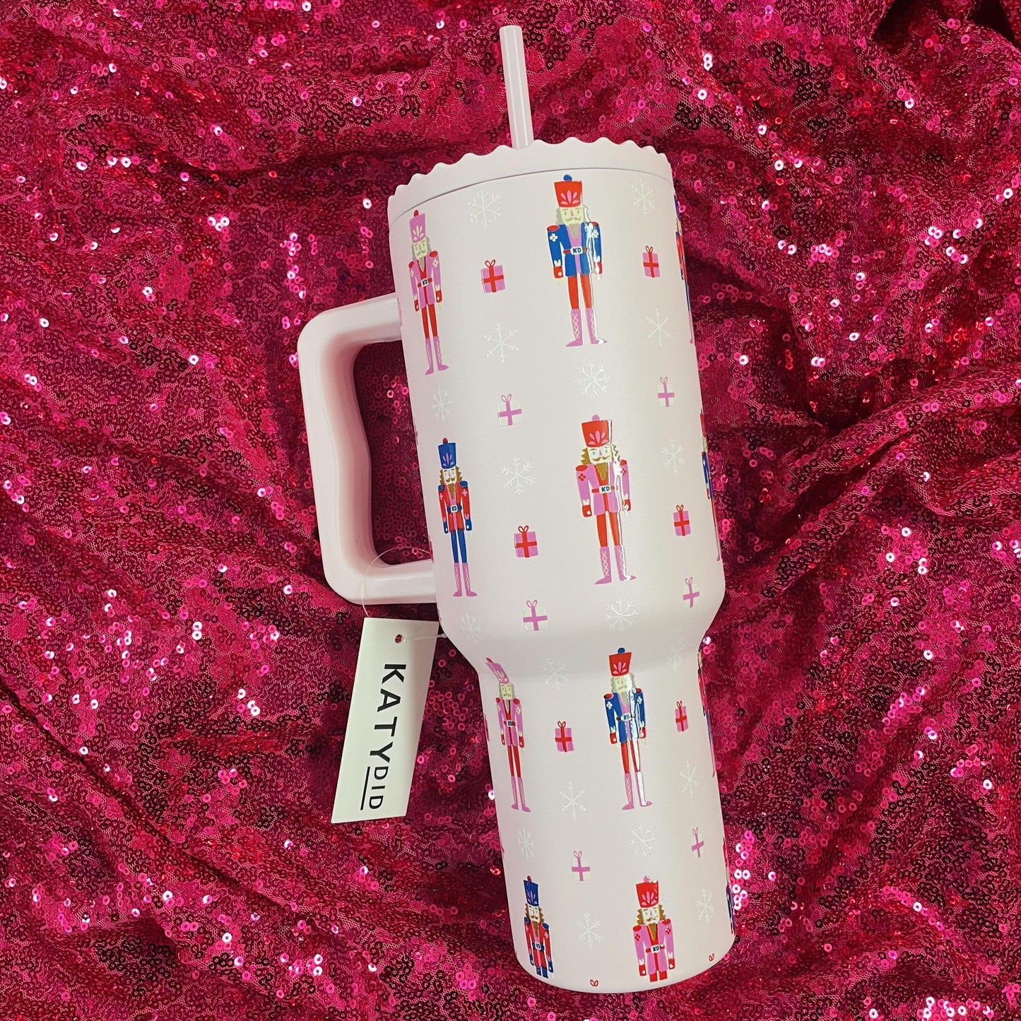 Pink Nutcracker Tumbler- Katydid