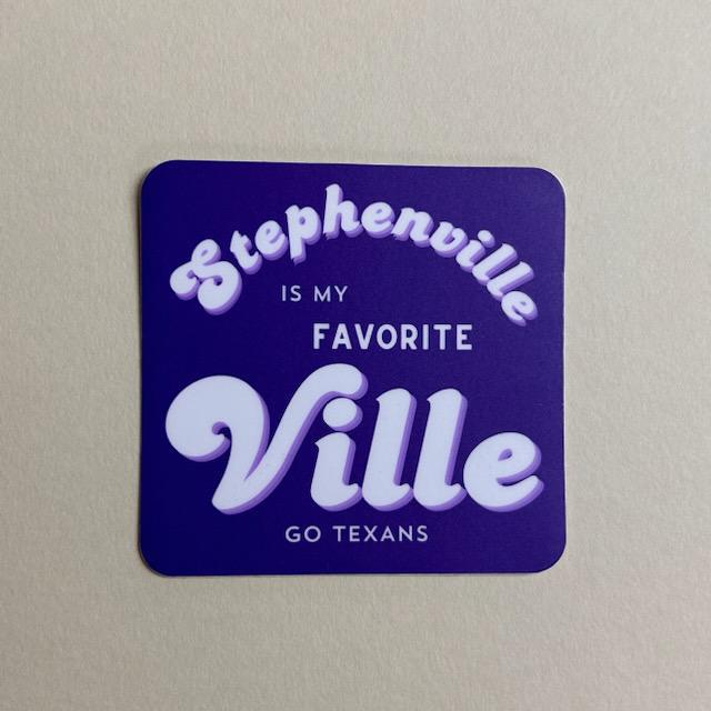 Stephenville, Go Texans- Sticker