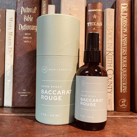 Baccarat Rouge Room Spray- Hico Candle Co.