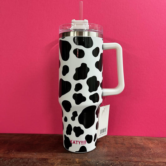 Cow Print Tumbler- Katydid