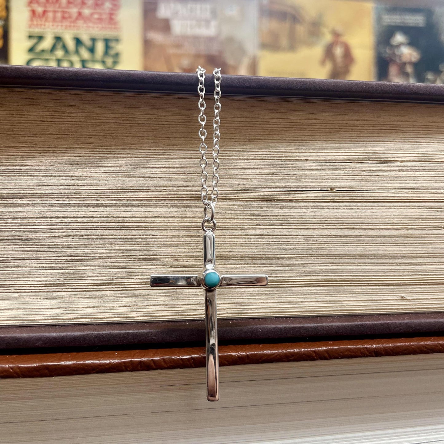 Large Cross Necklace - Boho Sol