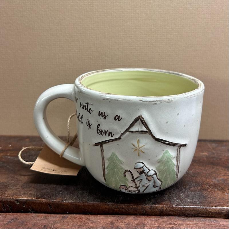 For Nativity Church Mug- Christmas Mud Pie