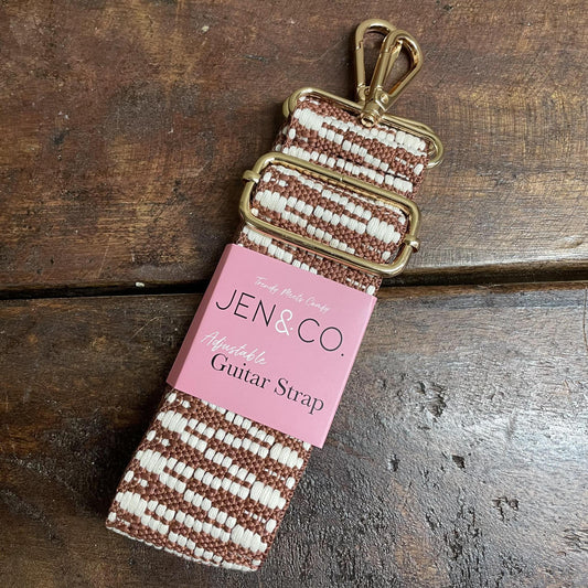 Aztec Brown Purse Strap- Jen&Co.