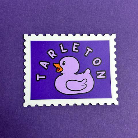 Purple Duck Stamp- Sticker