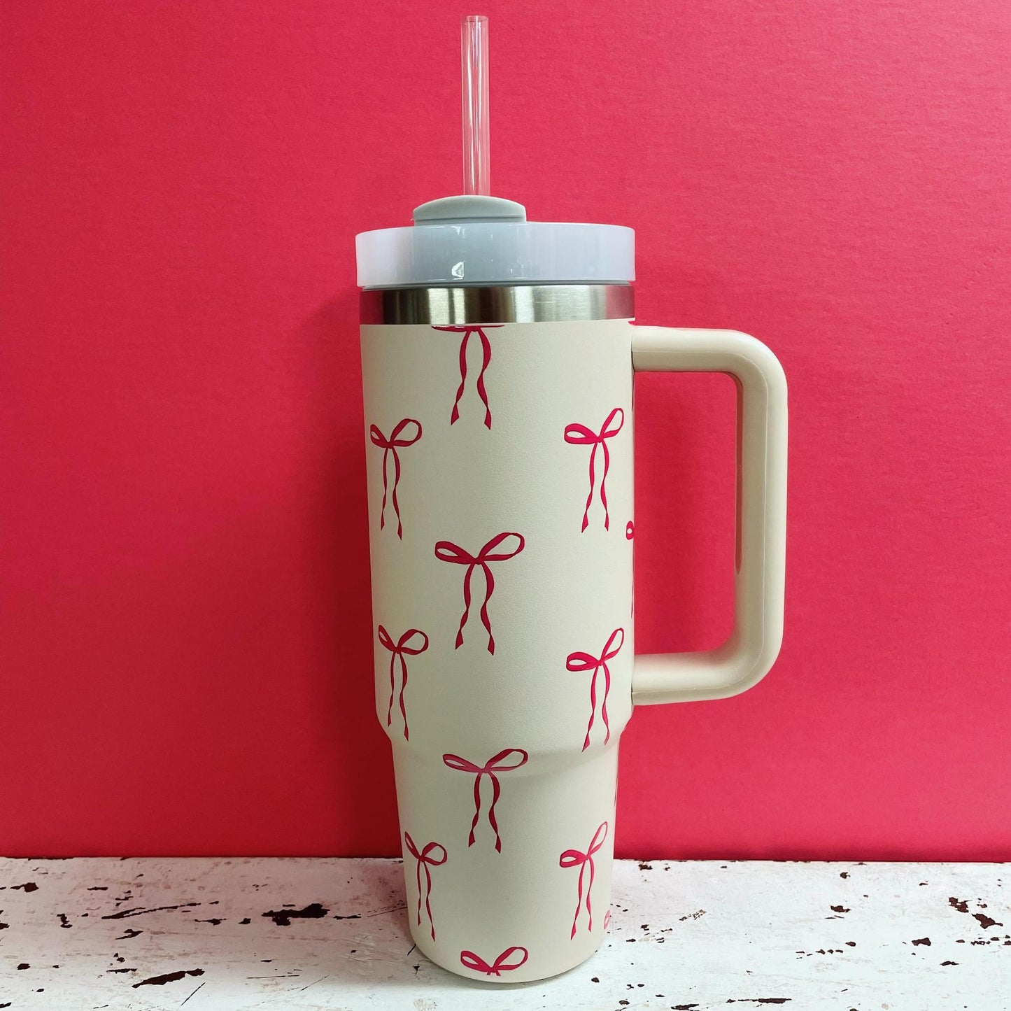 Tied With A Bow 30oz Tumbler - Jane Marie