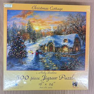 Christmas Cottage Puzzle- Suns Out