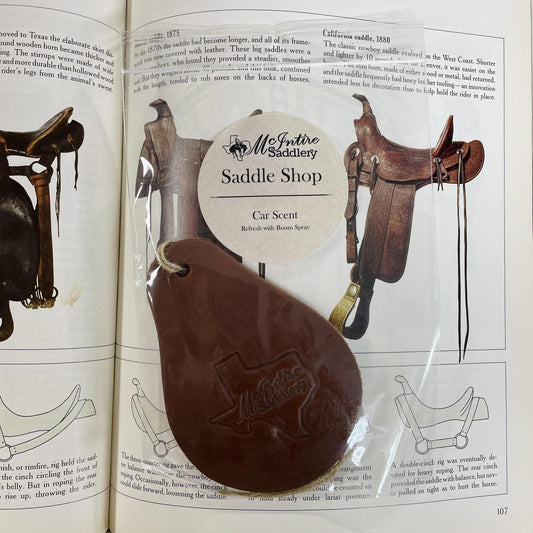 Saddle Shop Car Scent -McIntire