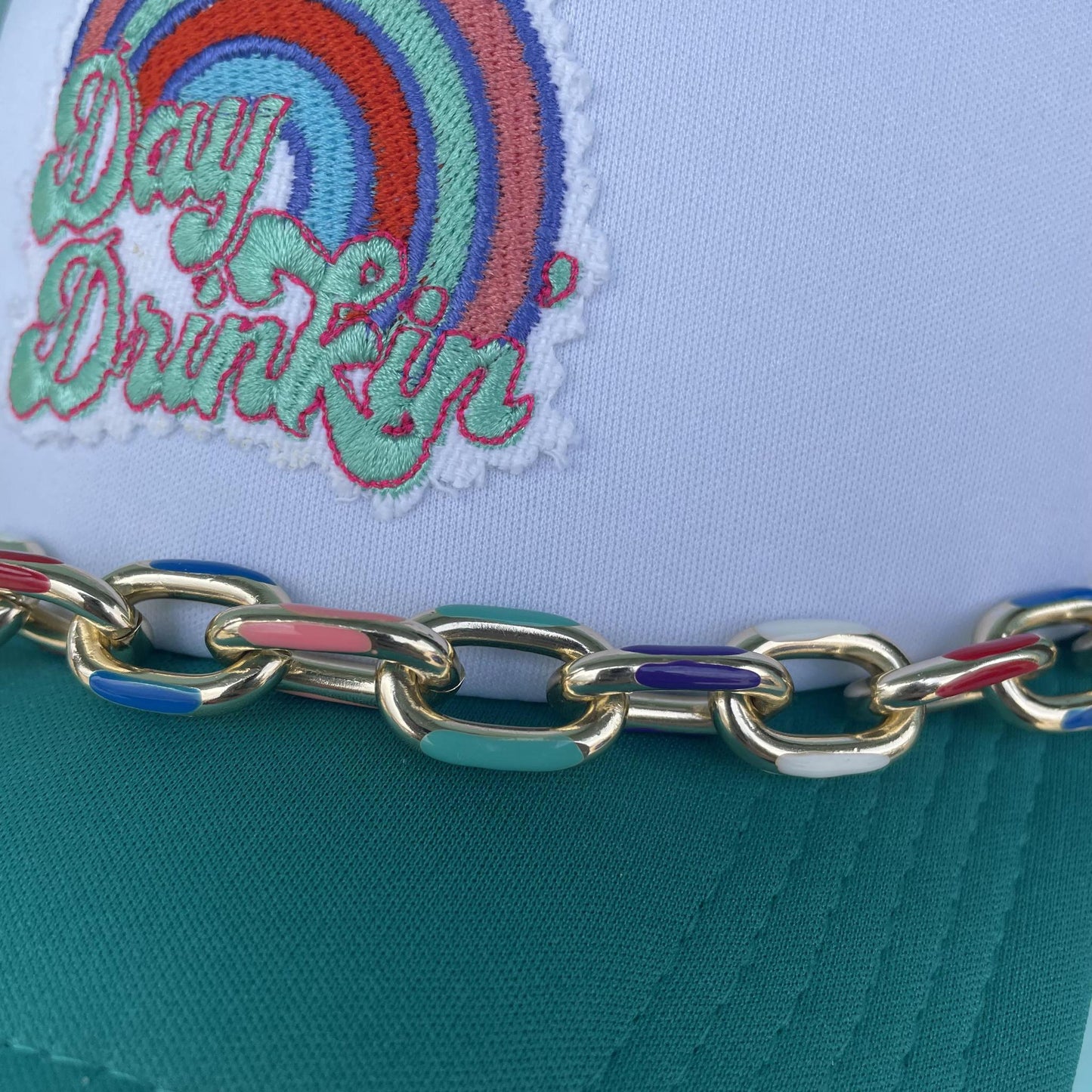 Decorative Hat Chain- Lucky Girl