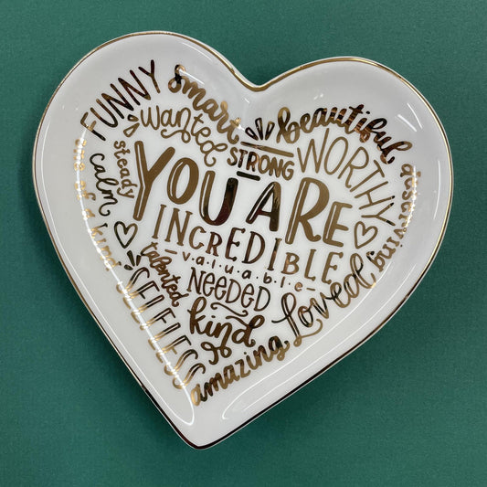 You Are Affirmation Trinket Tray - Glory Haus