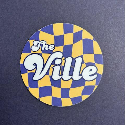 The Ville- Groovy Sticker