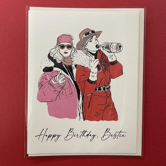 Besties Birthday Card