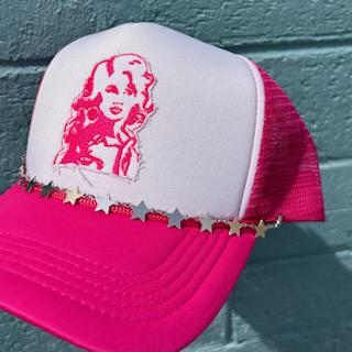 Silver Stars Hat Chain- Katydid