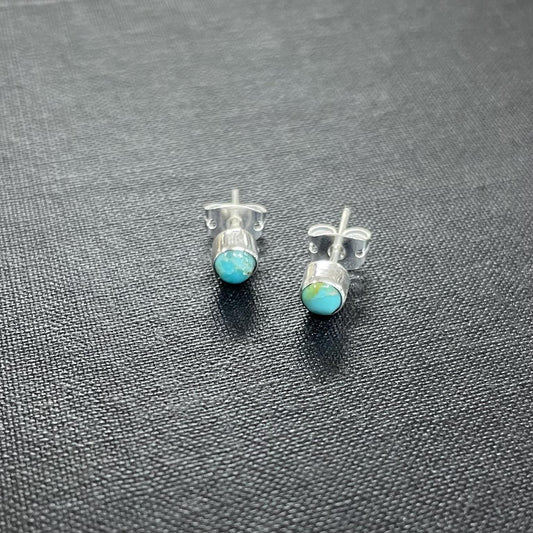 Turquoise Mini Studs - Boho Sol