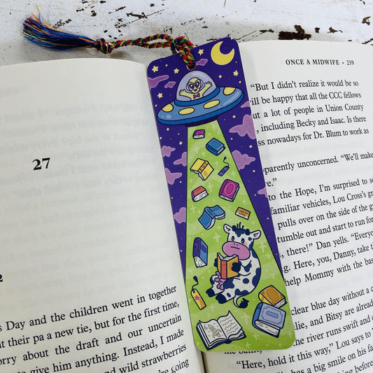 Alien Abduction Bookmark - Turtle Soup