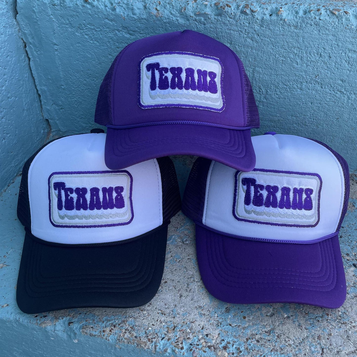 Bold Texans- Trucker Hat