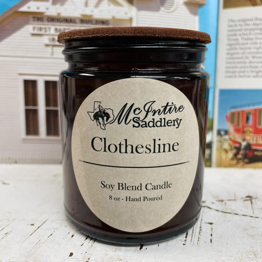 "Clothesline" Candle -McIntire Saddlery