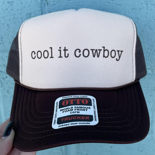 Cool It Cowboy Trucker Cap