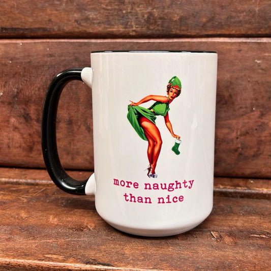 More Naughty Than Nice Mug- Mugsby