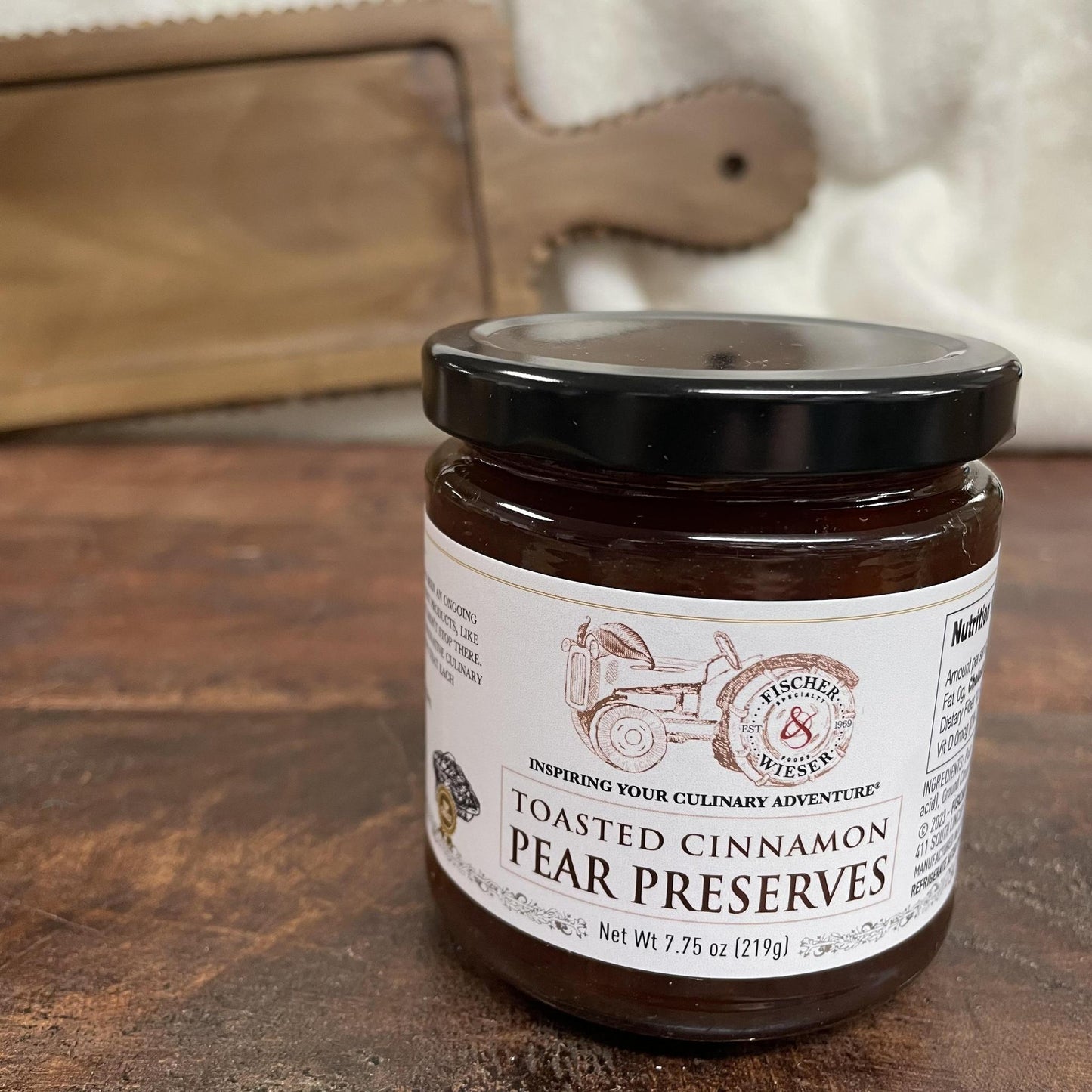 Toasted Cinnamon Pear Preserves- Fischer & Wieser