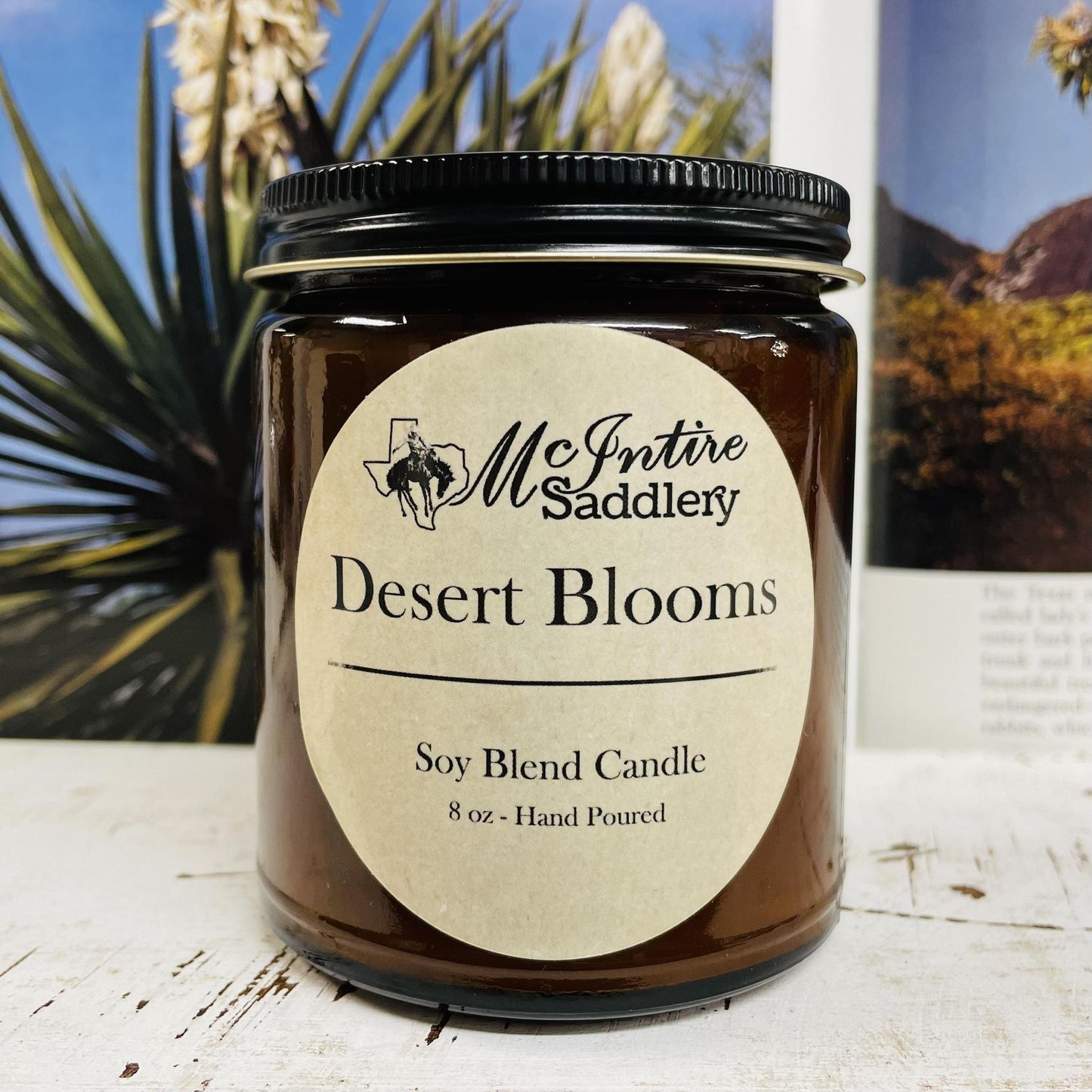 Desert Blooms Candle -McIntire Saddlery